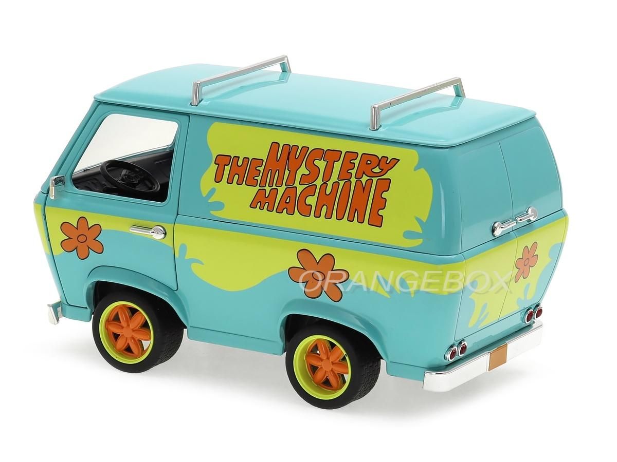 The Mystery Machine + Figuras Scooby Doo e Salsicha 1:24 Jada Toys