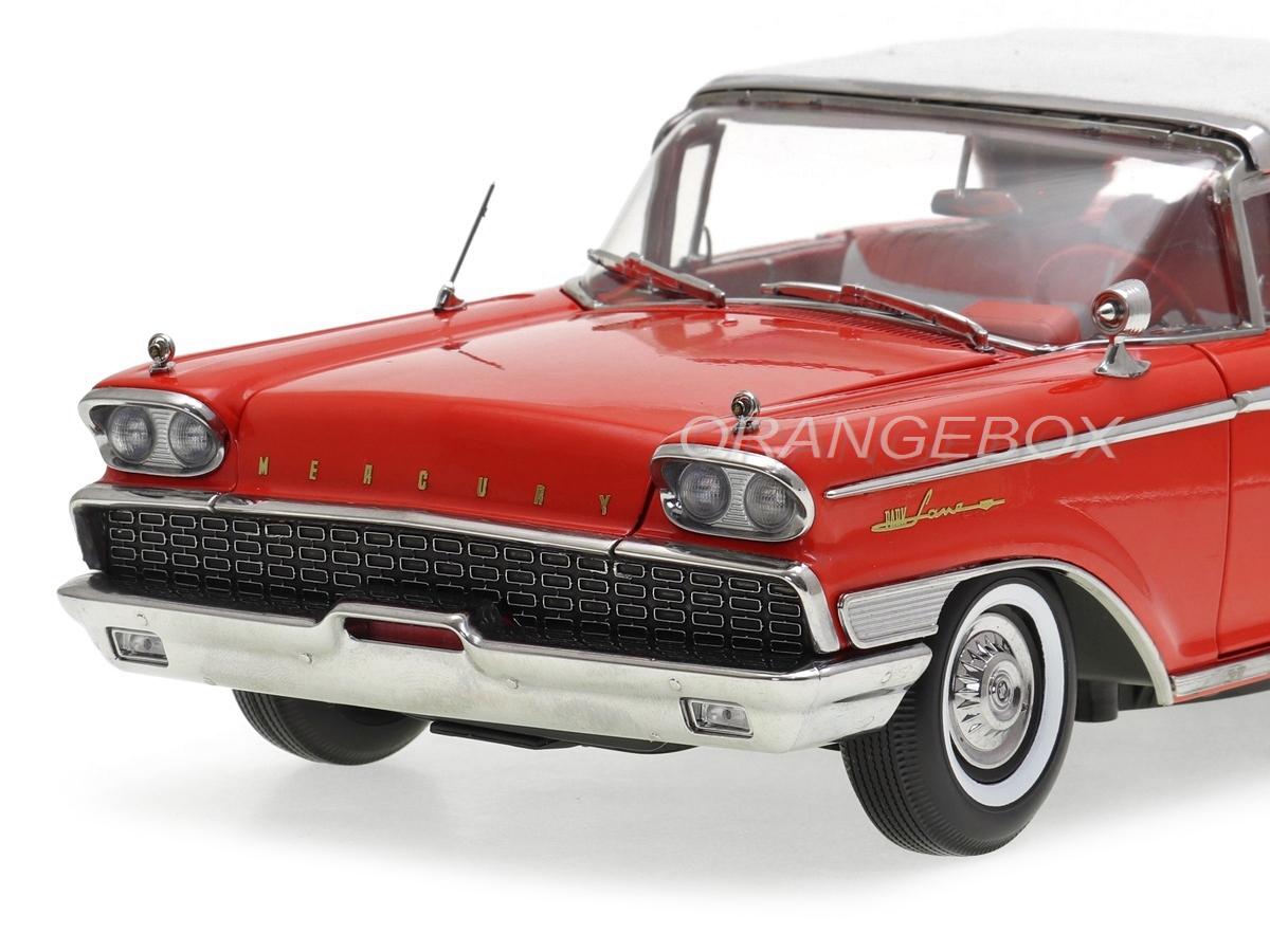 Mercury Parklane 1959 Closed Convertible Sunstar Platinum 1:18