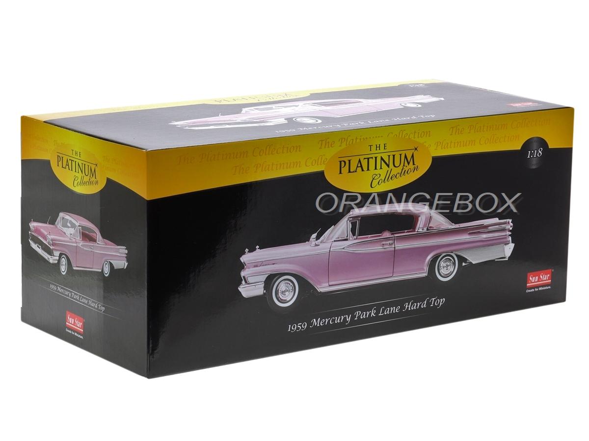 Mercury Parklane 1959 Hard Top Sunstar Platinum 1:18 - 20 anos