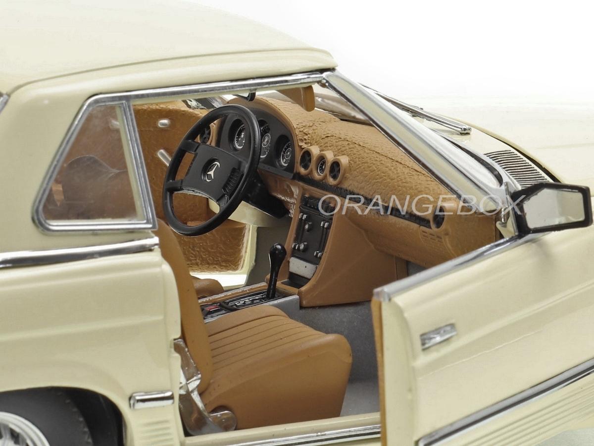 Mercedes Benz 350 SL 1977 Hard Top Sunstar 1:18 Creme - 19 anos