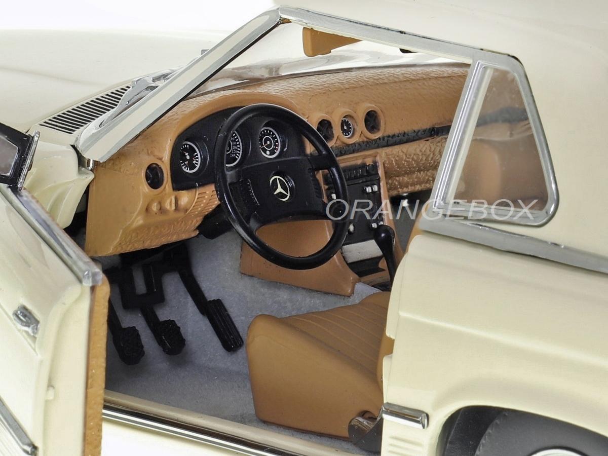 Mercedes Benz 350 SL 1977 Hard Top Sunstar 1:18 Creme - 20 anos
