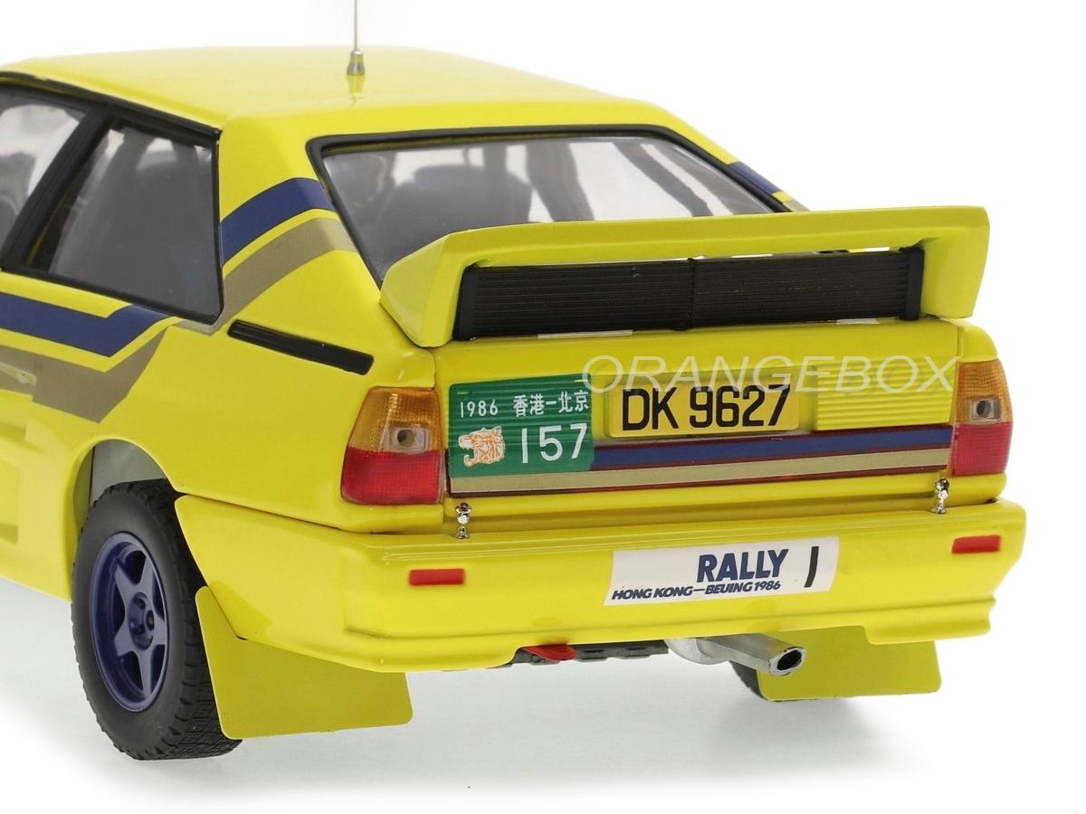 Audi Quattro A2 H.Mikkola/A.Hertz Winner Hong Kong Beijing Rally 1985 1:18