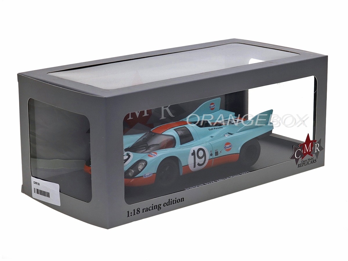 Porsche 917K Gulf #19 2º 24 Horas Le Mans 1971 1:18 CMR - 19 anos