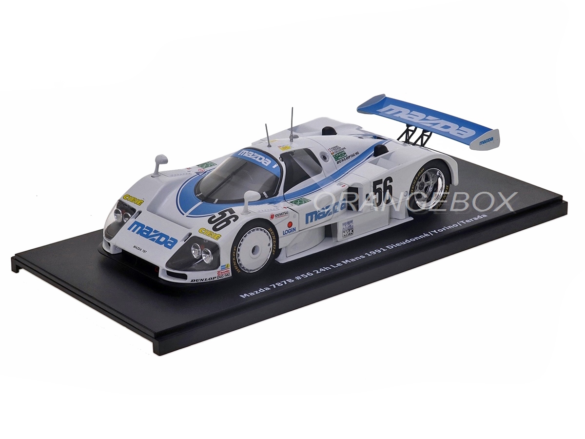 Mazda 787B 24 Horas Le Mans 1991 1:18 CMR - 20 anos! Loja on-line