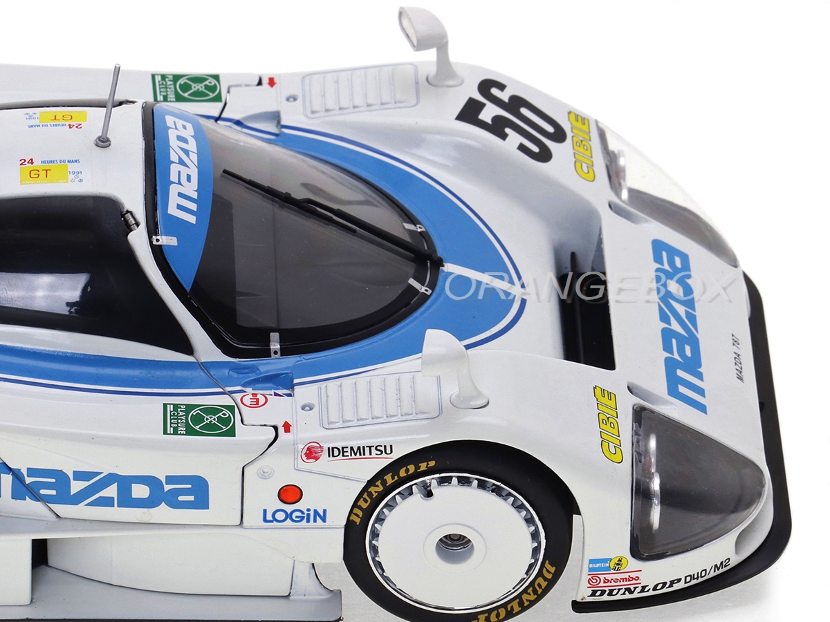 Mazda 787B 24 Horas Le Mans 1991 1:18 CMR - 19 anos! Loja on-line