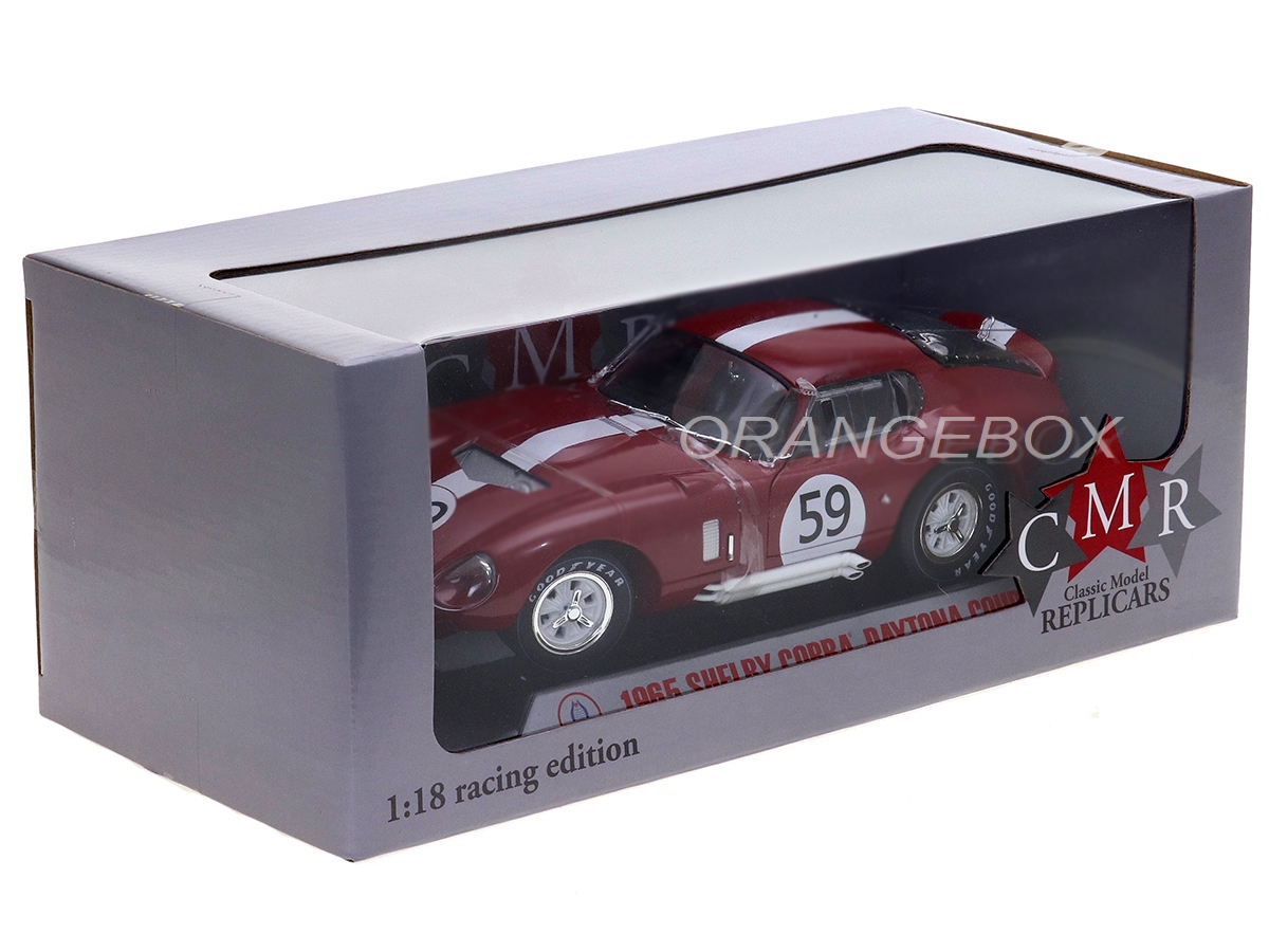 Shelby Cobra Daytona Coupe Le Mans 1965 1:18 CMR - 19 anos! Loja