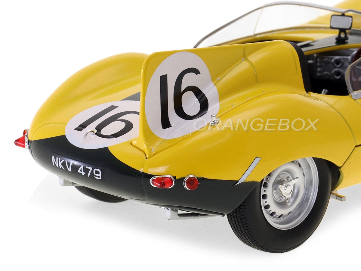 Jaguar D-Type #16 24 Horas Le Mans 1957 1:18 CMR - 20 anos! Loja