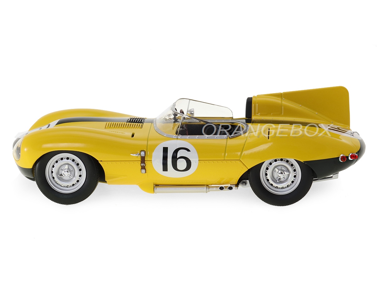 Jaguar D-Type #16 24 Horas Le Mans 1957 1:18 CMR - 20 anos! Loja