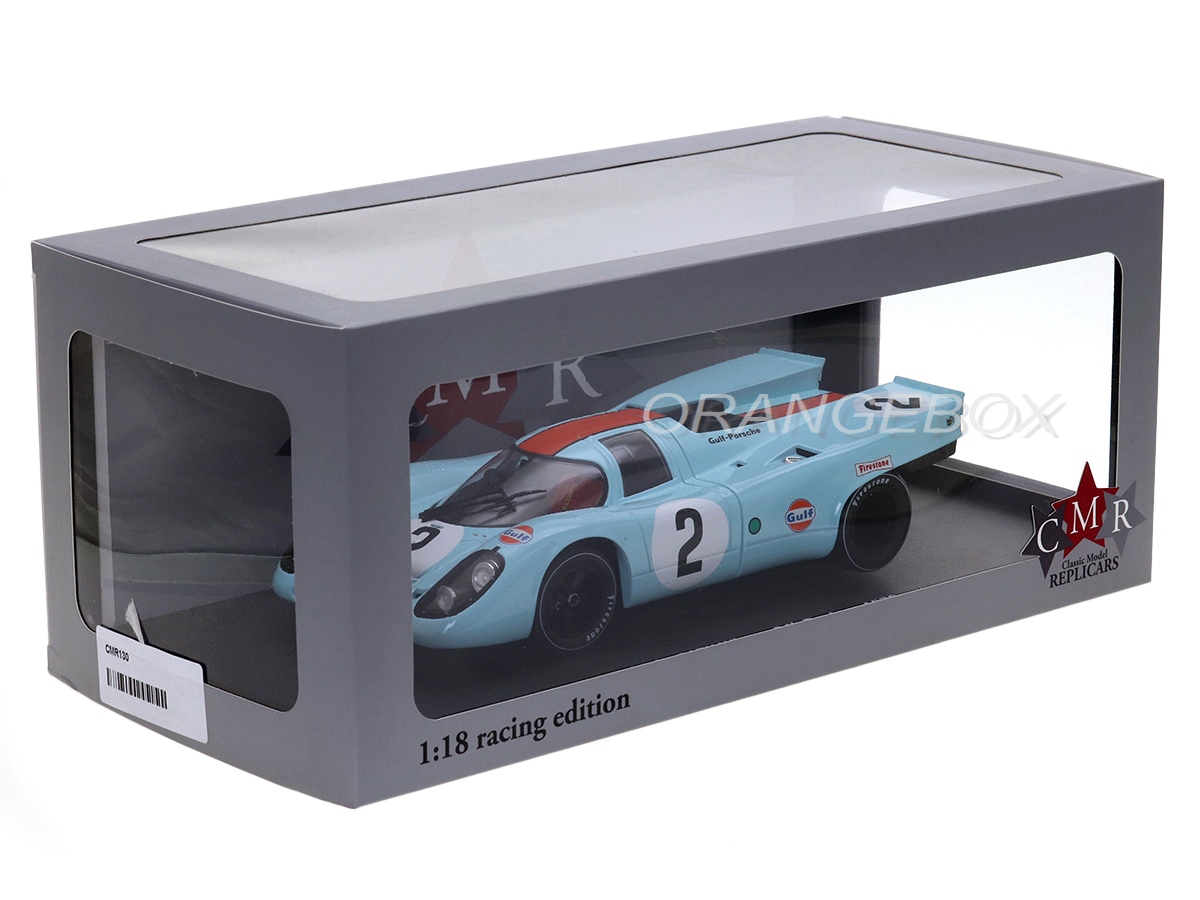 Porsche 917K #2 Gulf Campeão 24 Horas Daytona 1970 1:18 CMR - 20