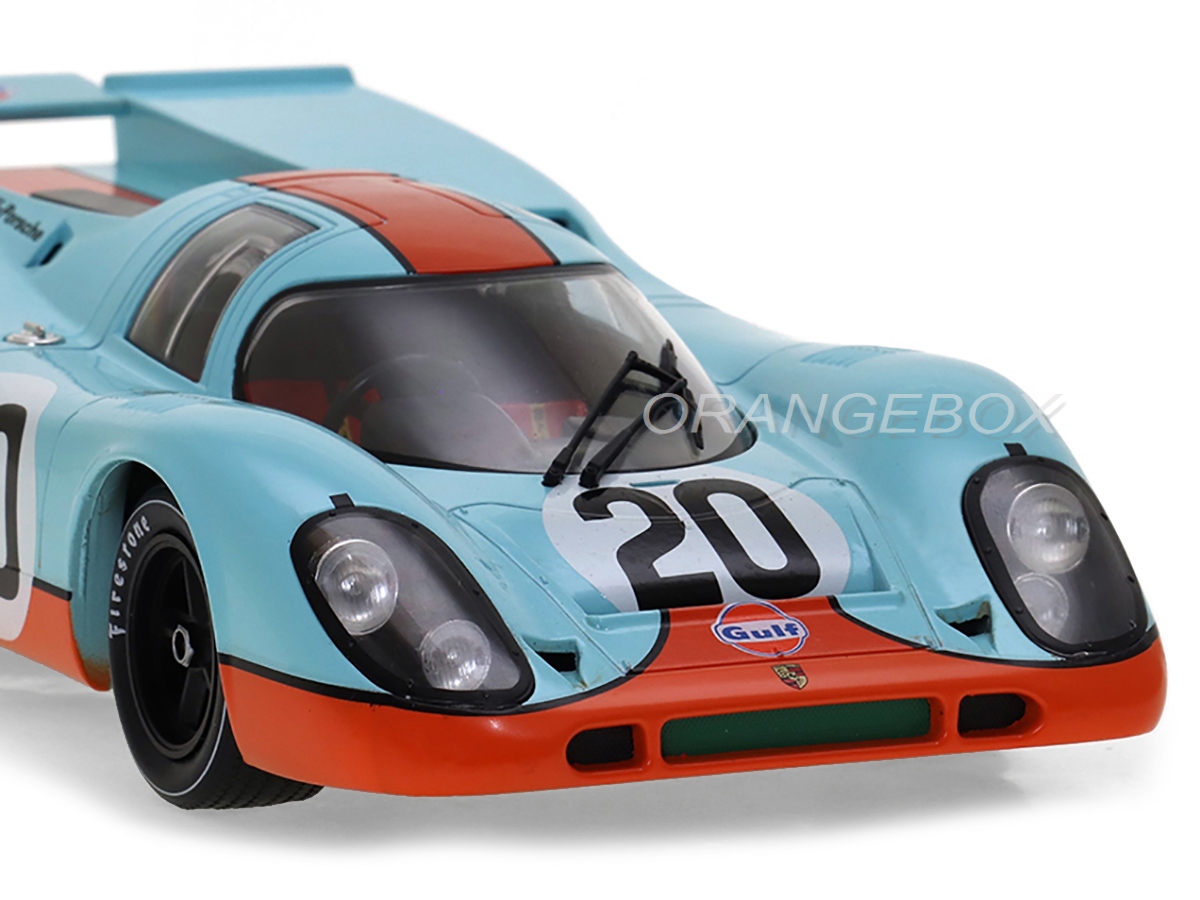 Porsche 917K #20 Gulf 24 Horas Le Mans 1970 1:18 CMR (Filme Steve