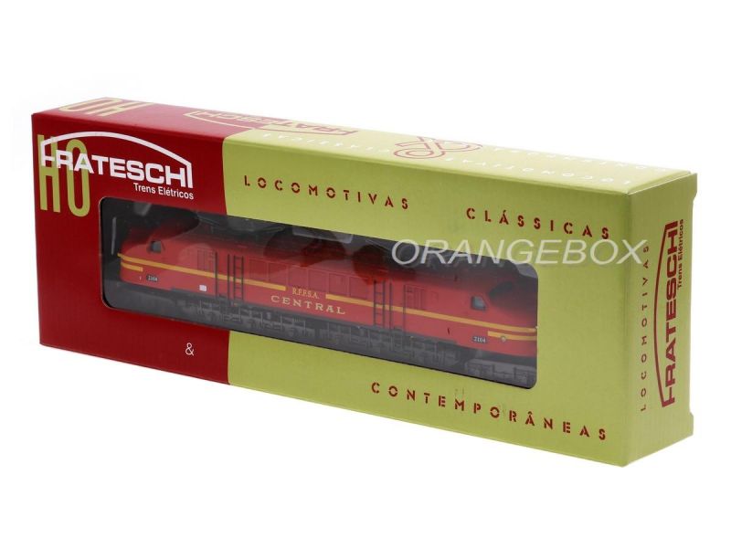 Locomotiva Elétrica V8 RFFSA (Fase I) 1:87 HO Frateschi - 3051 - 20 ...