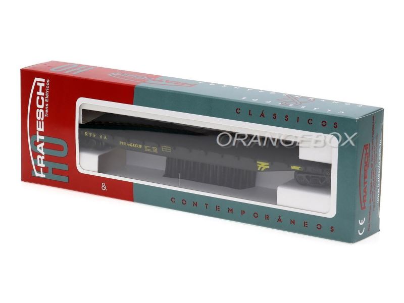 Vagão Plataforma RFFSA 1:87 HO Frateschi - 2033 - 20 anos! Loja on-line ...