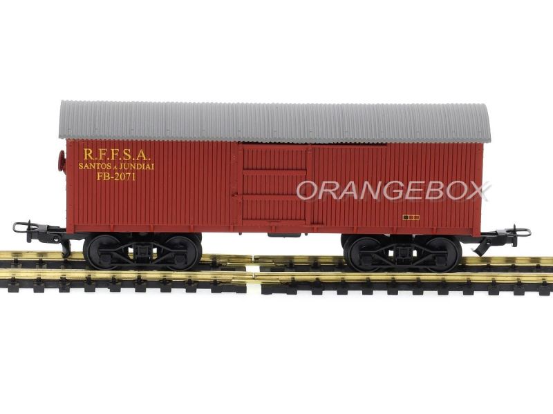 Vagão Fechado Antigo RFFSA EFSJ 1:87 HO Frateschi - 2078 - 19 anos ...