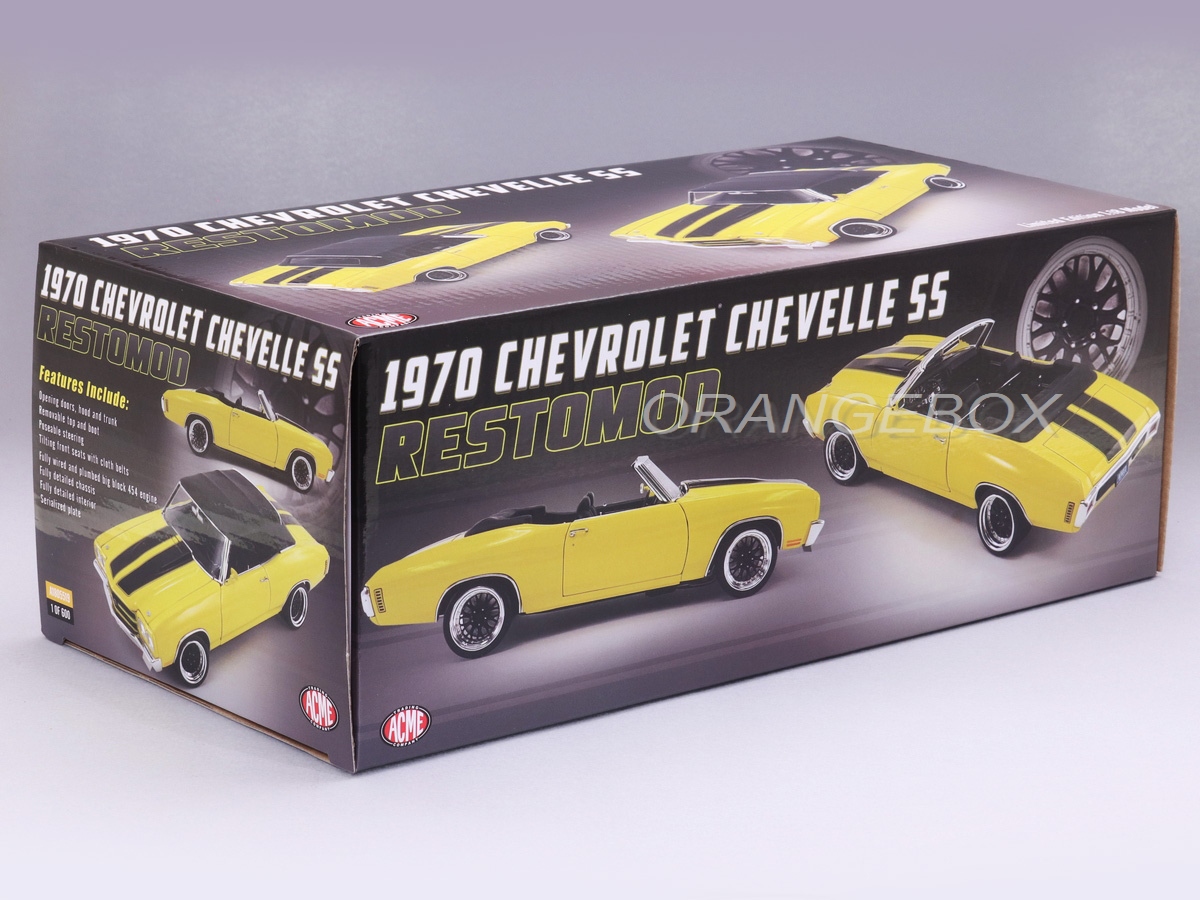 Chevrolet Chevelle SS 1970 Restomod Edição Limitada 1:18