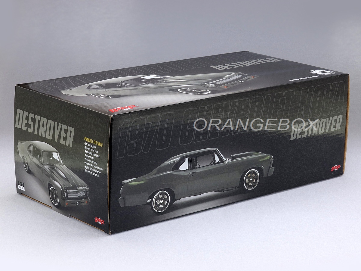 Chevrolet Nova 1970 Destroyer Street Fighter 1:18 GMP - 19 anos