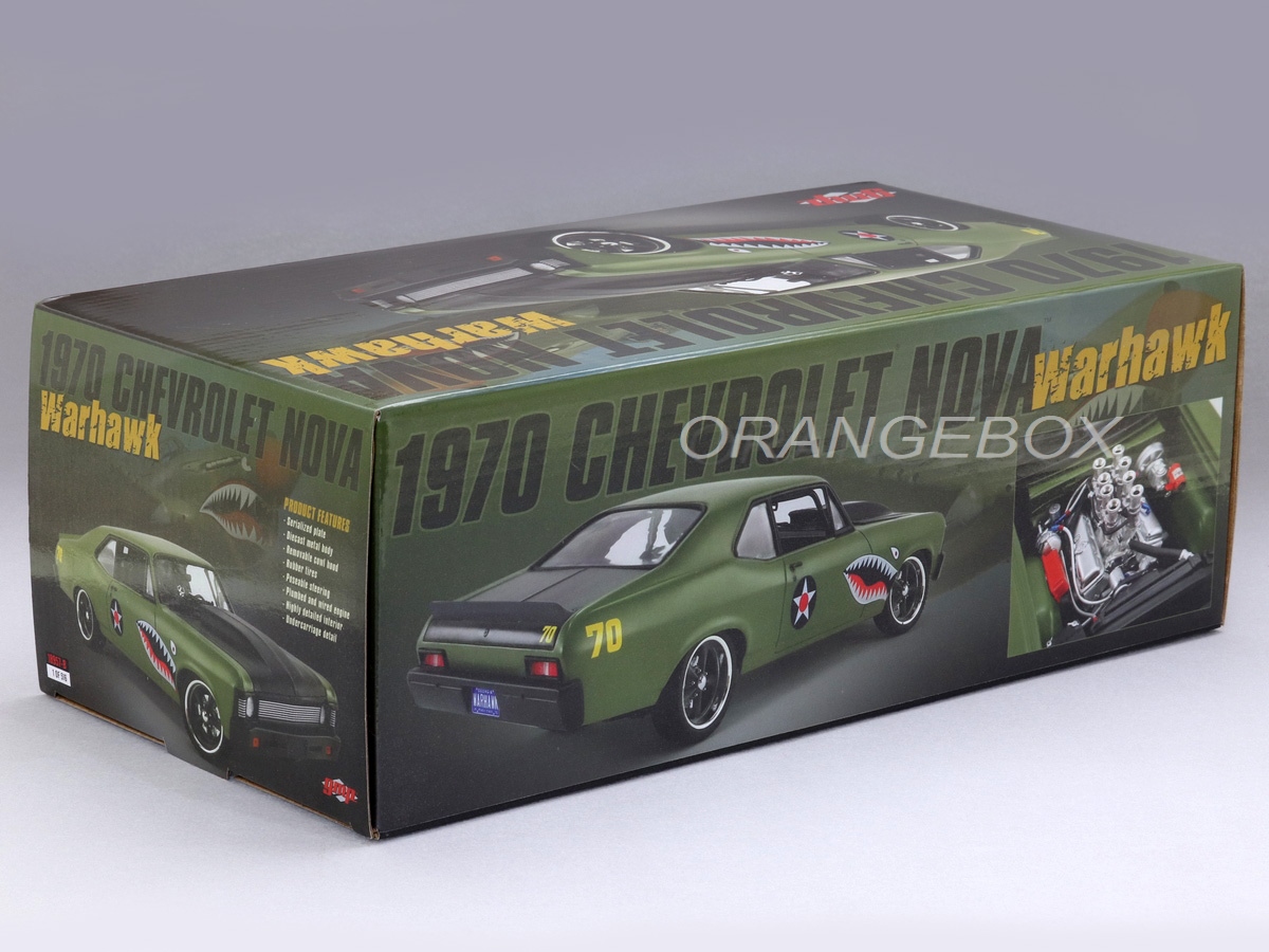 Chevrolet Nova 1970 Destroyer Street Fighter War Hawk 1:18 GMP
