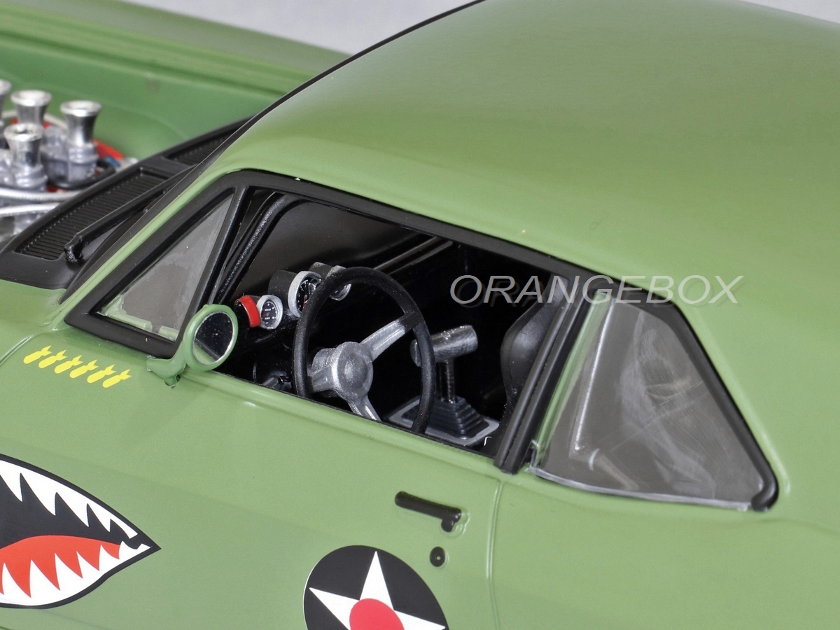 GMP 1/18 Chevrolet Nova Warhawk 1970 – Verte, Diecast – Modèle Réduit