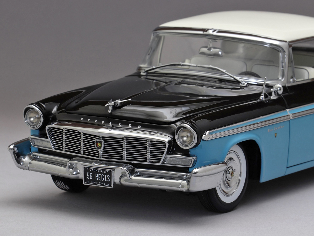 Chrysler New Yorker 1956 St. Regis 1:18 Acme Azul - 19 anos! Loja