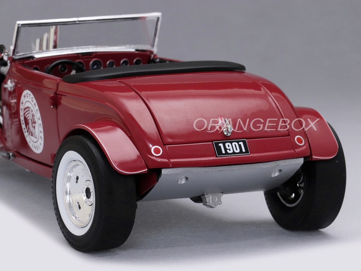 Hot Rod Roadster 1934 Indian Motorcycle 1:18 GMP - 20 anos! Loja