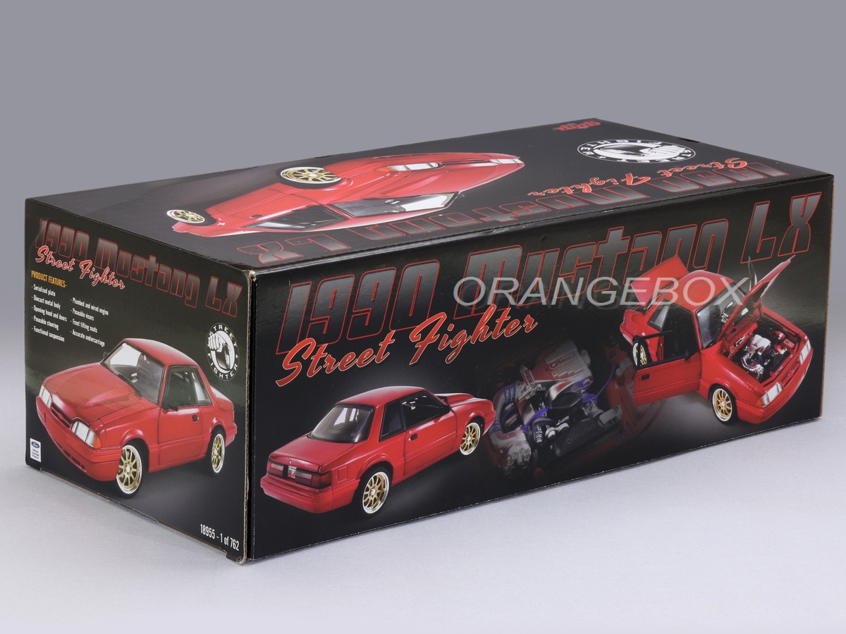 Ford Mustang LX 1990 Street Fighter 1:18 GMP - 20 anos! Loja on