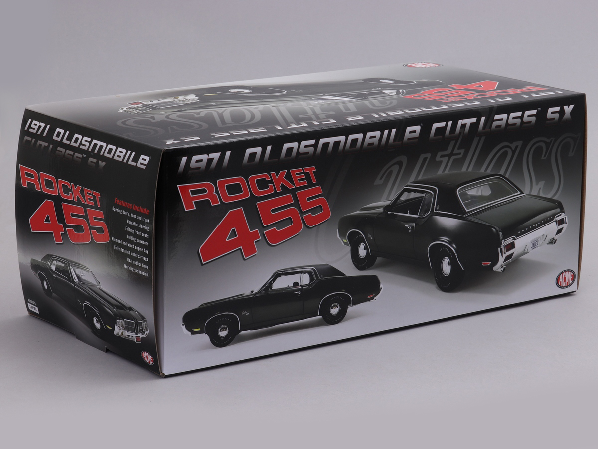 Oldsmobile Cutlass SX 1971 Rocket 455 1:18 Acme - 20 anos! Loja on