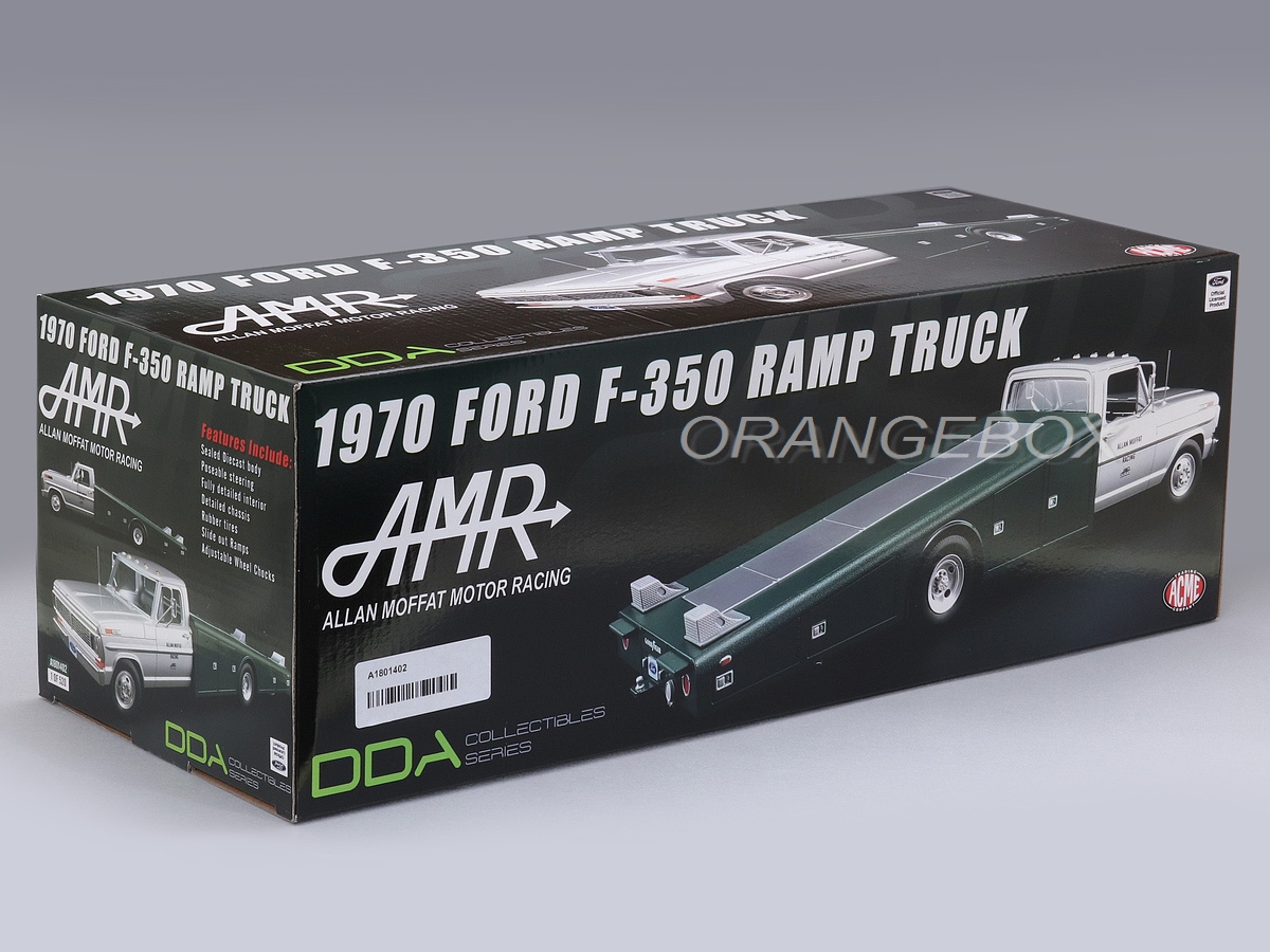 acme/'70 Fordフォード F-350 RAMP TRUCK 1/18 Ford F-350 1970 Ramp Truck Edição Limitada 1:18 Acme - 19 anos