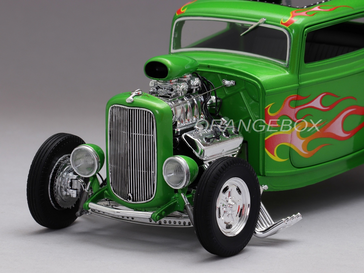 Ford 1932 3 Janelas Hot Rod Rat Fink Edição Limitada 1:18 Acme