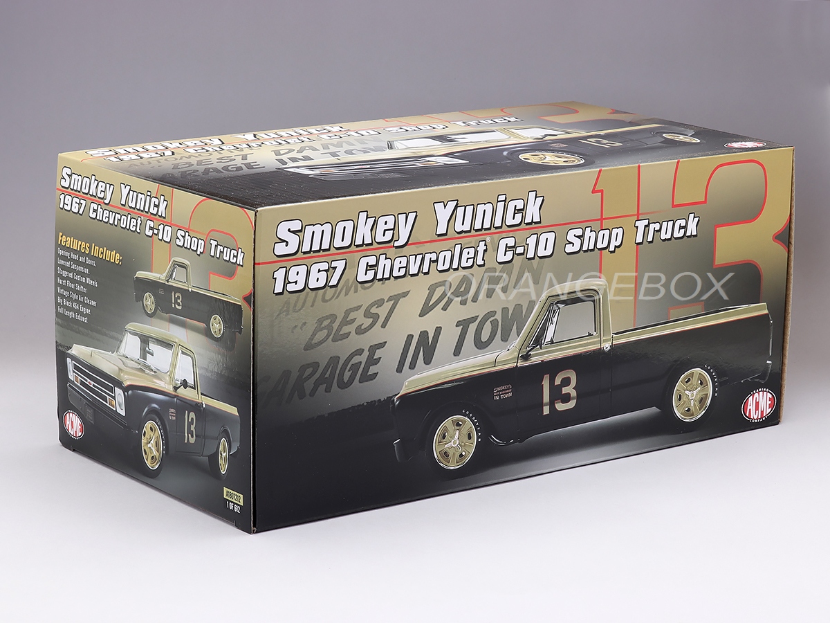 69’CHEVROLET C-10 Chevrolet C-10 Pick-Up 1967 Shop Truck Smokey Yunick Edição