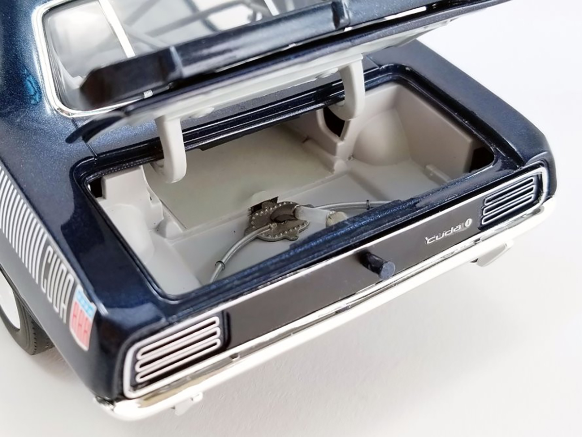 Plymouth Trans Am Barracuda 1970 Pilot Car Edição Limitada 1:18