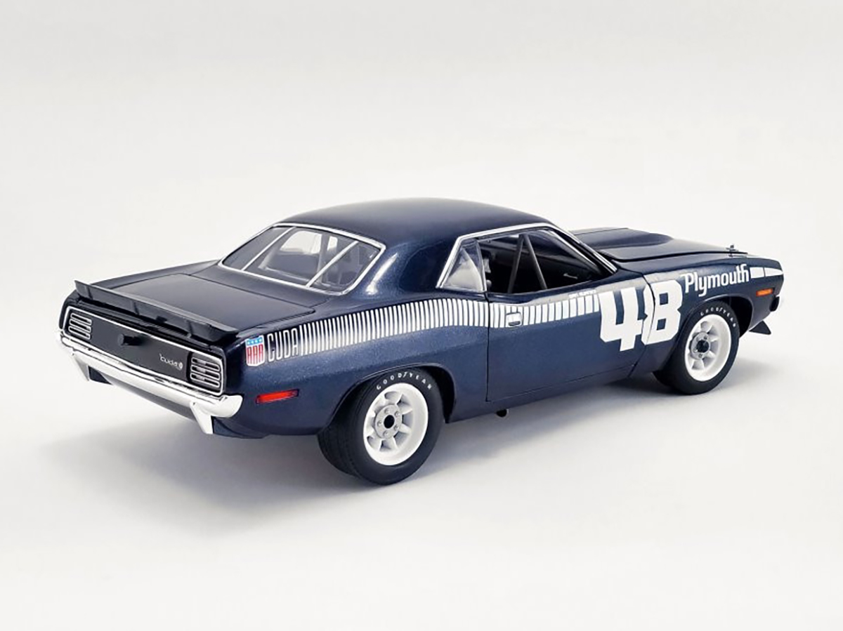 Plymouth Trans Am Barracuda 1970 Pilot Car Edição Limitada 1:18