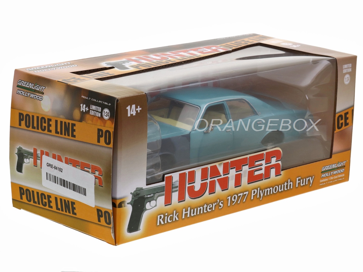 Plymouth Fury 1977 Rick Hunter's1:24 Greenlight - 20 anos! Loja on