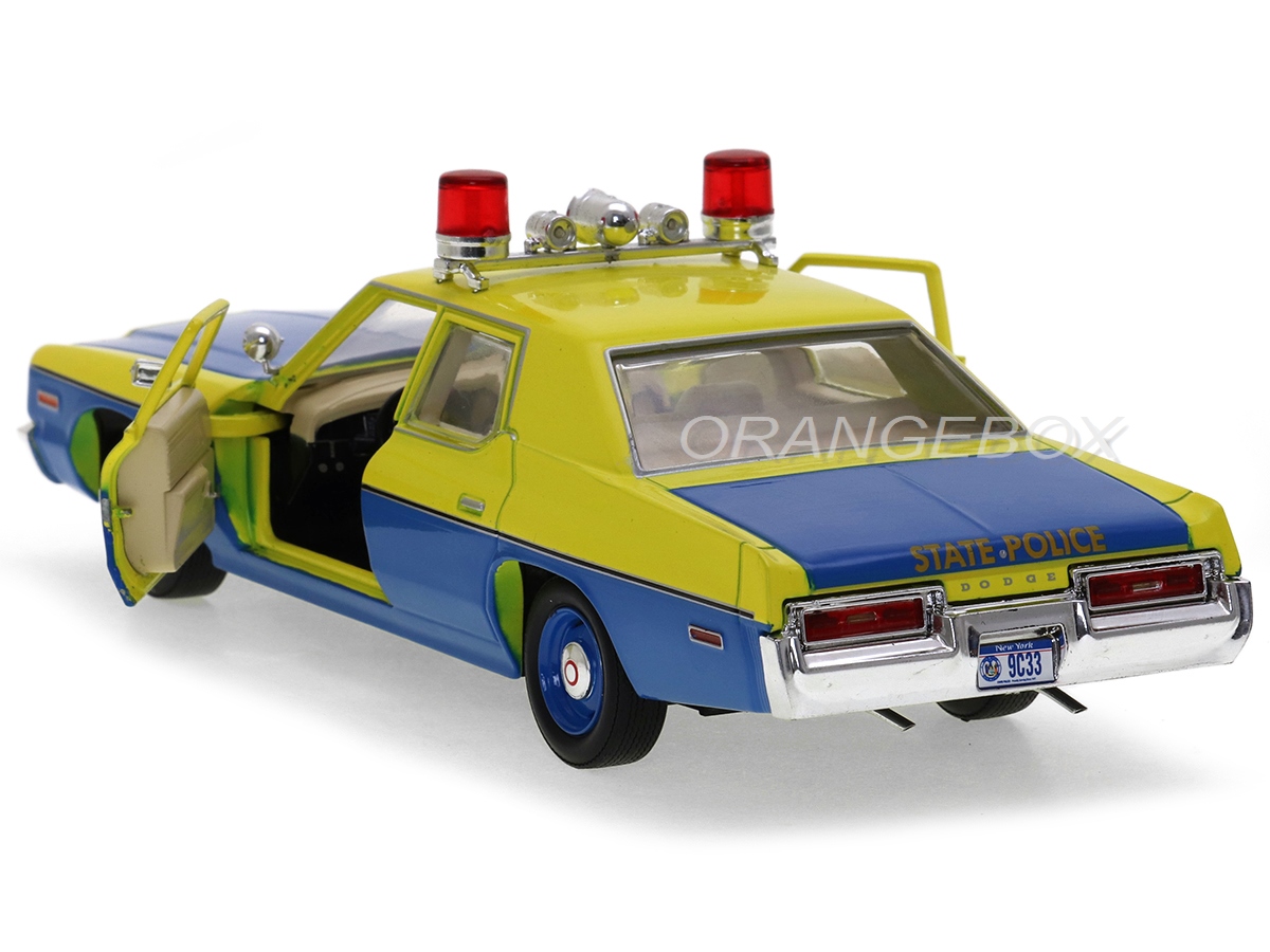 Dodge Monaco 1974 New York State Police 1:24 Greenlight - 20 anos