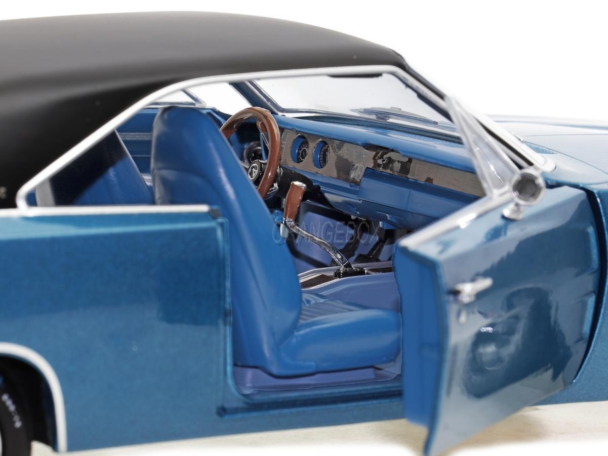 Dodge Charger 500 1970 Greenlight 1:18 Azul - 20 anos! Loja on