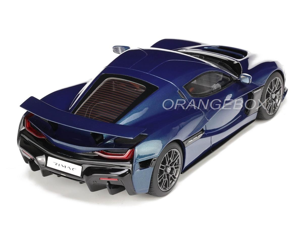 Rimac Nevera 2021 1:18 GT Spirit Azul - 19 anos! Loja on