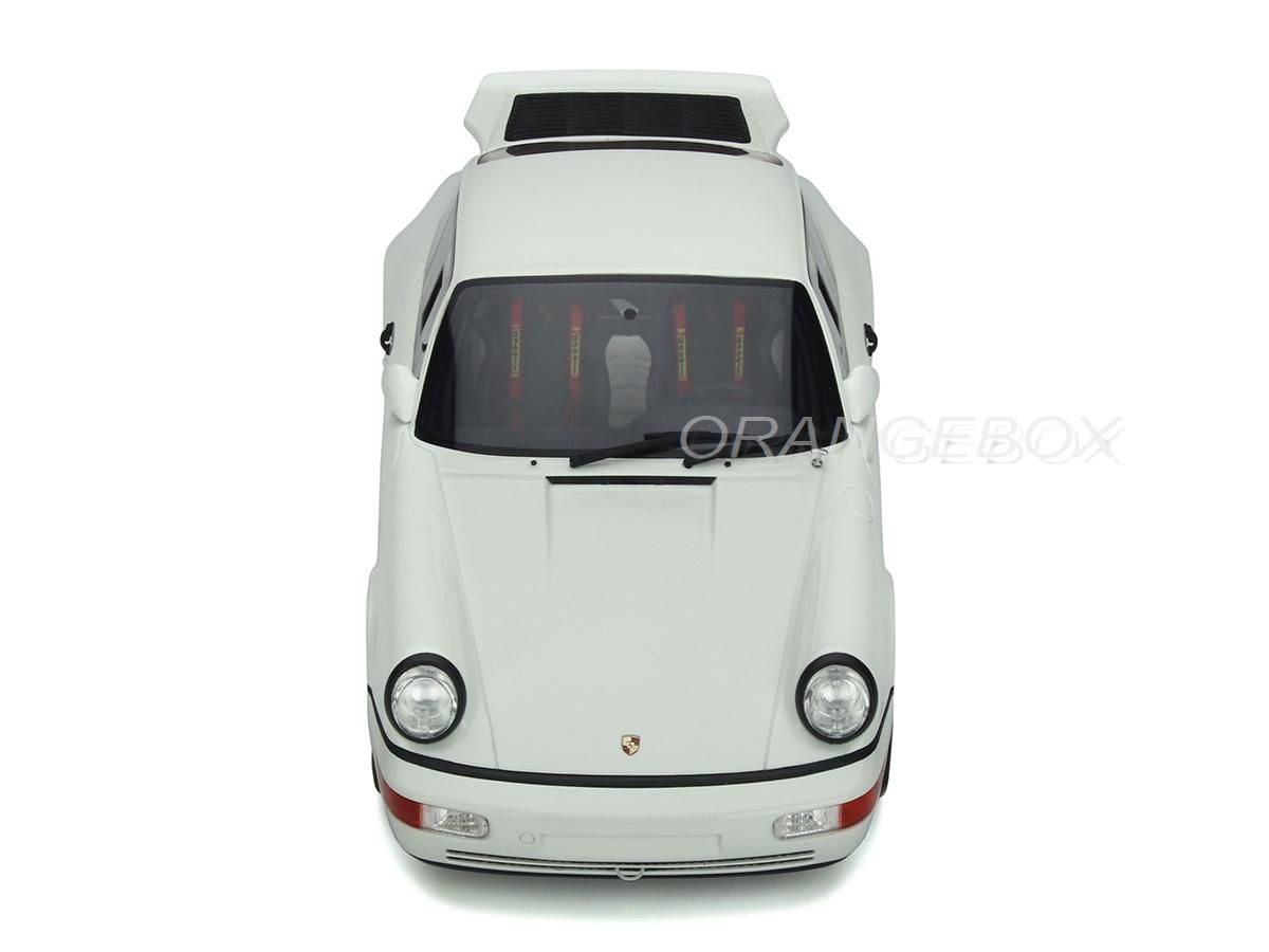 Porsche 911 (964) Carrera 4 Lightweight 1:18 GT Spirit Branco - 20