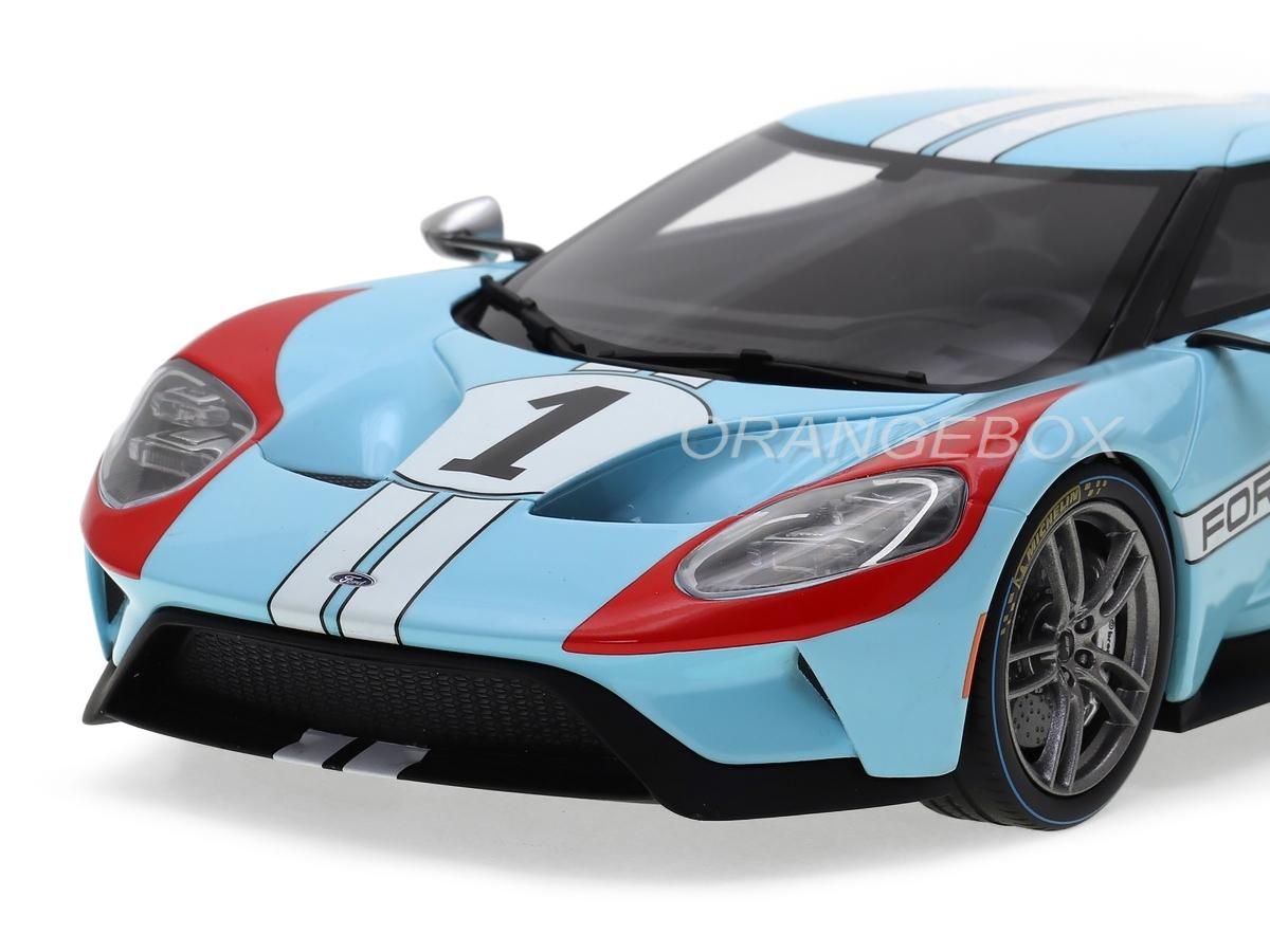 Ford GT 2020 24H Le Mans #1 1966 Heritage Edition Gulf 1:18 Gt