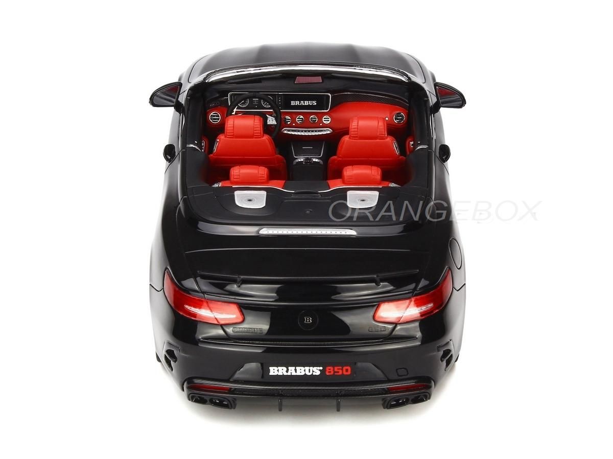 Mercedes Benz Brabus 850 S Class Cabrio 1:18 GT Spirit - 19 anos