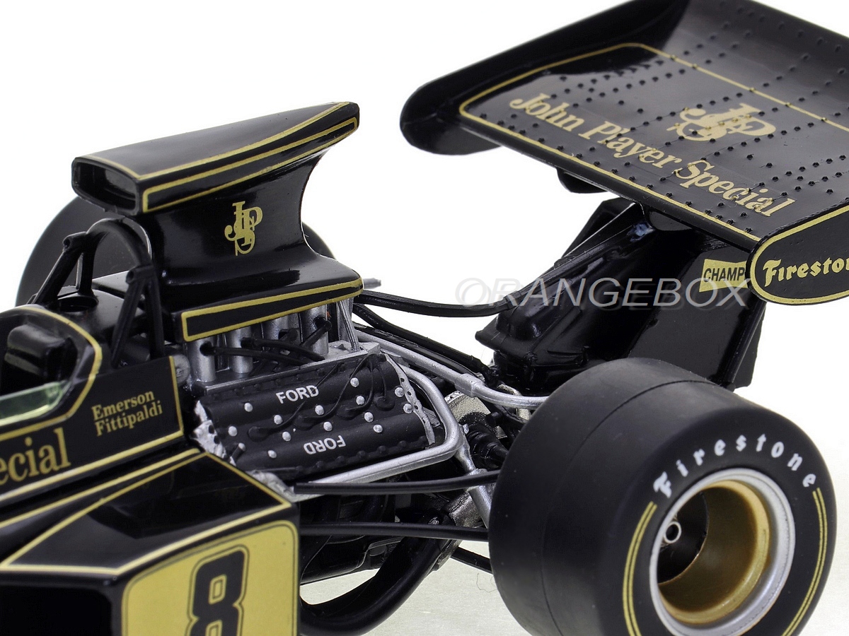 F1 Lotus 72D Emerson Fittipaldi Gp Grã Bretanha 1972 1:24 Ixo