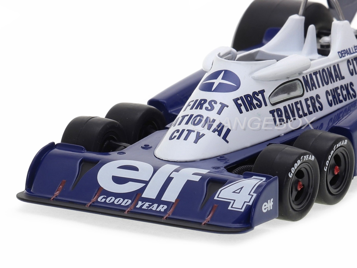 F1 Tyrrell P34 First National City P.Depailler Gp Bélgica 1977 1