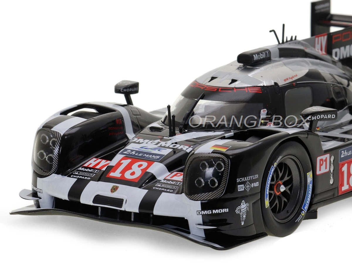 Porsche 919 Hybrid Pole Position (5º Geral) 24H LeMans 2015 1:18