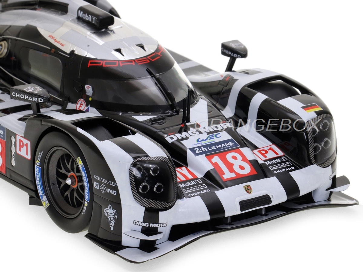 Porsche 919 Hybrid Pole Position (5º Geral) 24H LeMans 2015 1:18