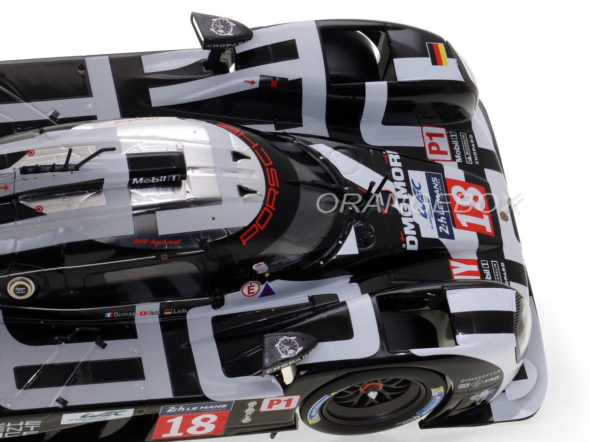 Porsche 919 Hybrid Pole Position (5º Geral) 24H LeMans 2015 1:18