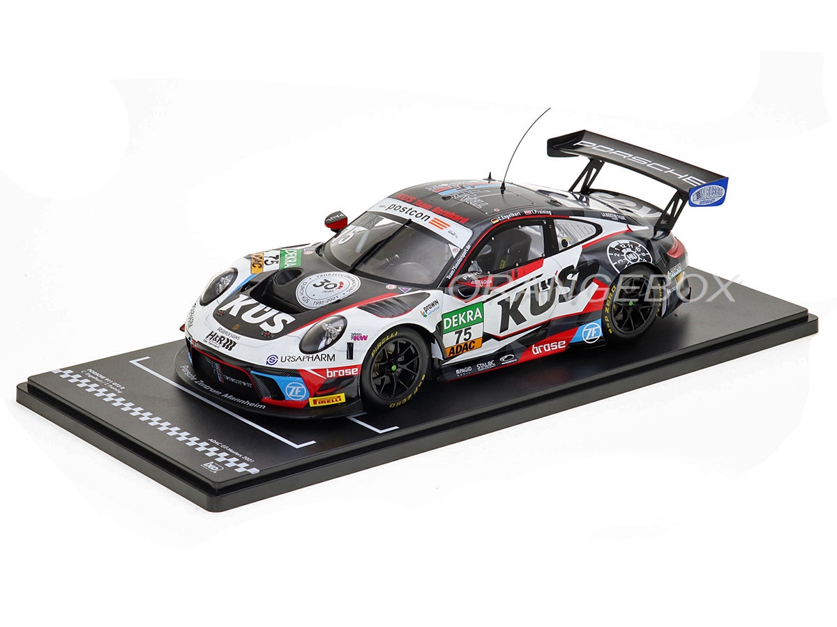 Porsche 911 GT3 R ADAC GT Masters 2021 1:18 Ixo Models - 20 anos