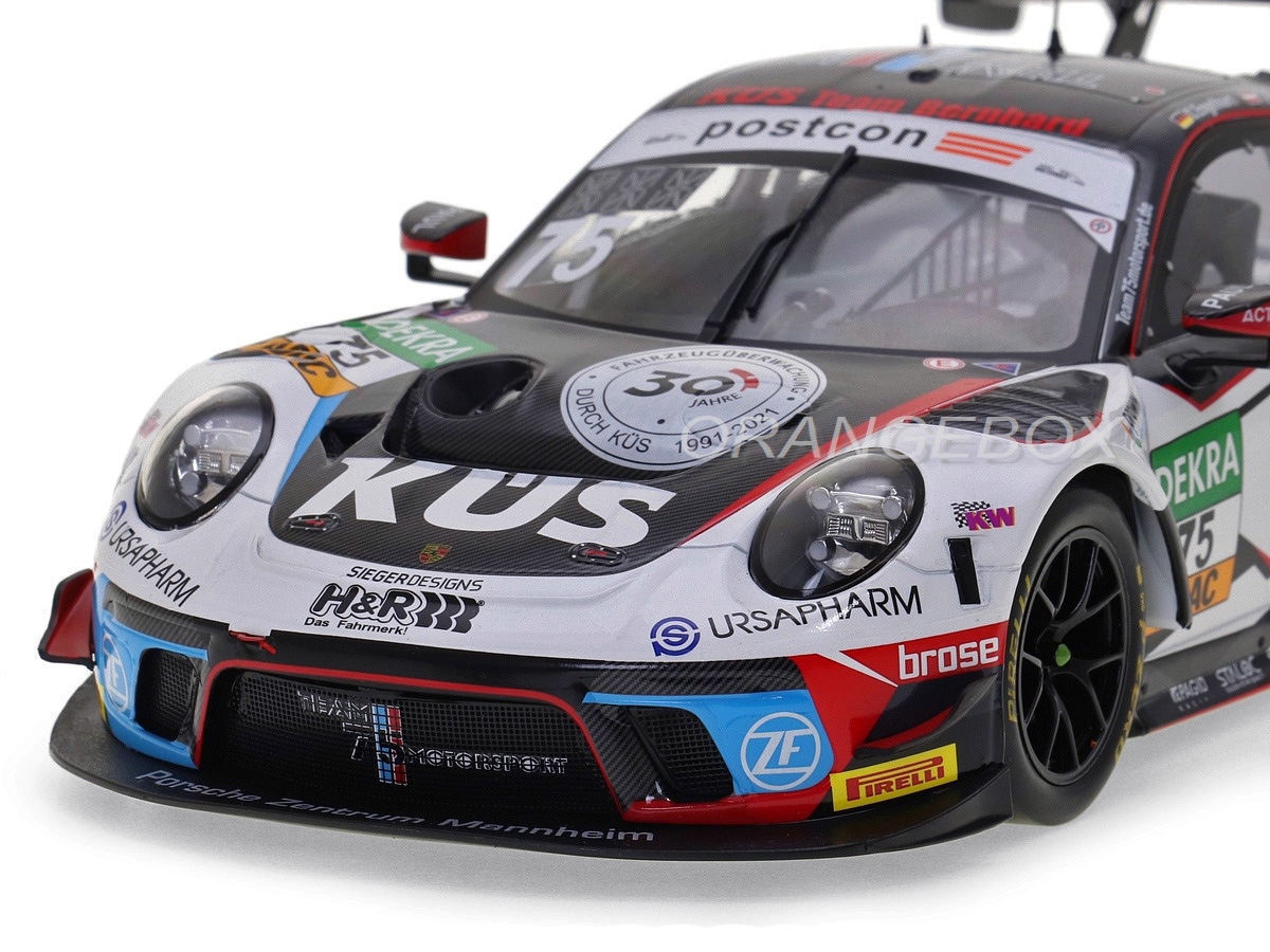 Porsche 911 GT3 R ADAC GT Masters 2021 1:18 Ixo Models - 19 anos