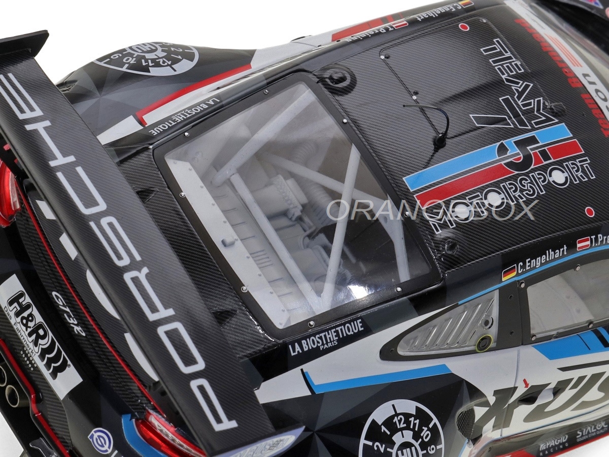 Porsche 911 GT3 R ADAC GT Masters 2021 1:18 Ixo Models - 20 anos