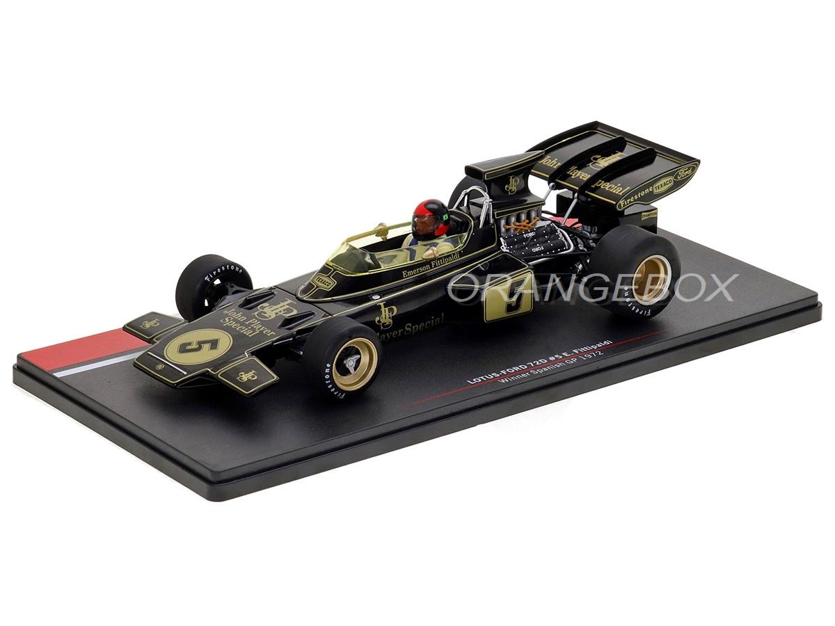 Fórmula 1 Lotus 72D John Player Special Emerson Fittipaldi GP Espanha