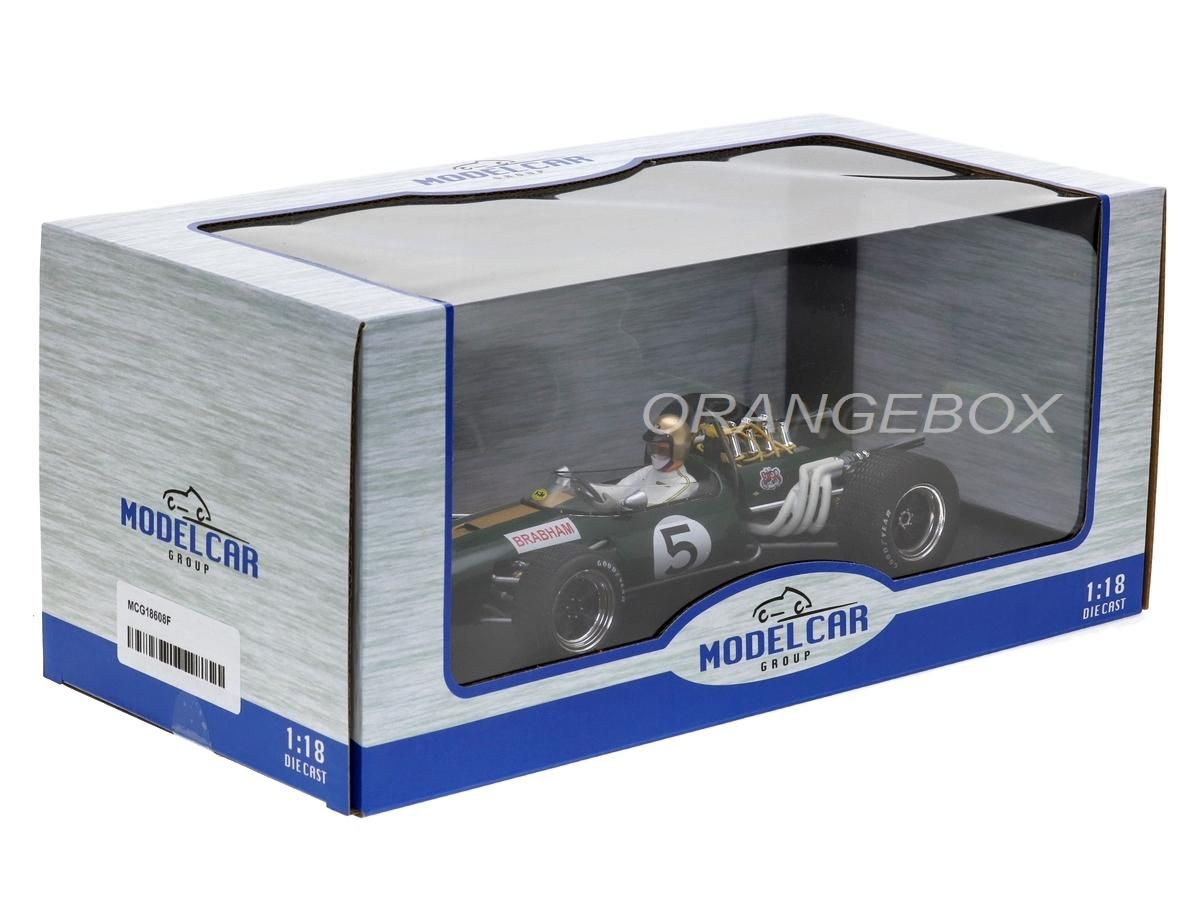 Fórmula 1 Brabham BT20 Jack Brabham 2° Gp México 1966 Campeão