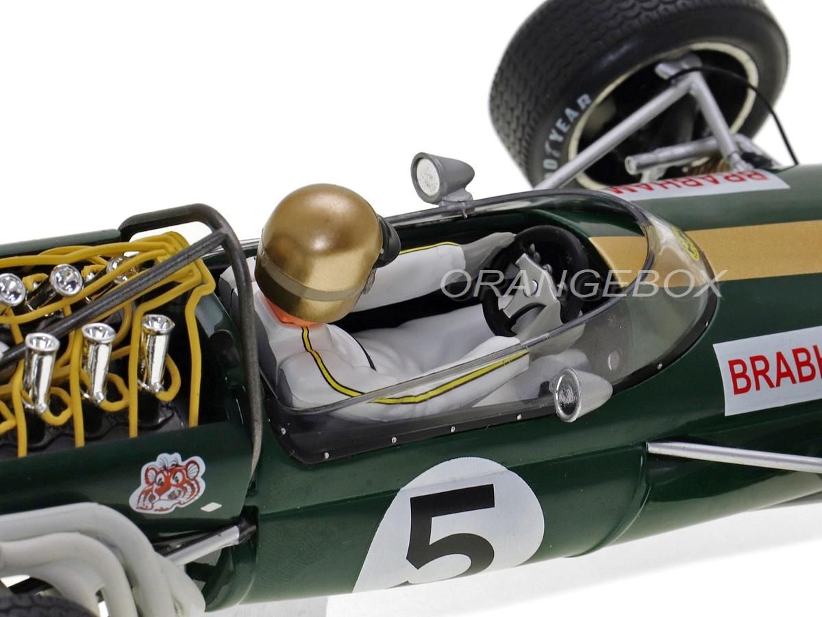 Fórmula 1 Brabham BT20 Jack Brabham 2° Gp México 1966