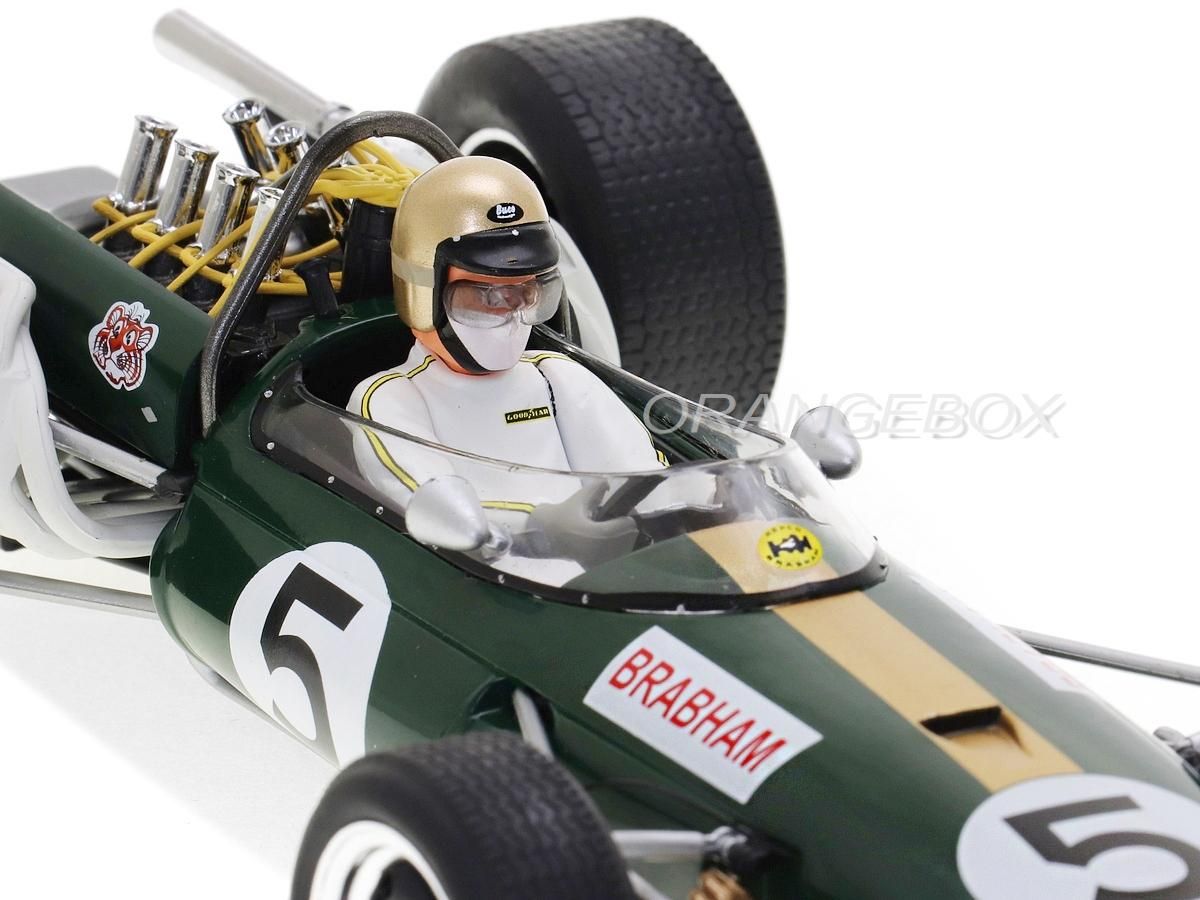 Fórmula 1 Brabham BT20 Jack Brabham 2° Gp México 1966 Campeão