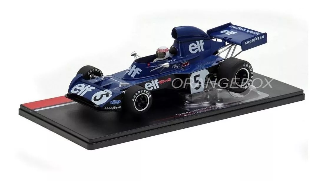 Fórmula 1 Ford 006 Tyrrell Team ELF Jackie Stewart Vencedor Gp